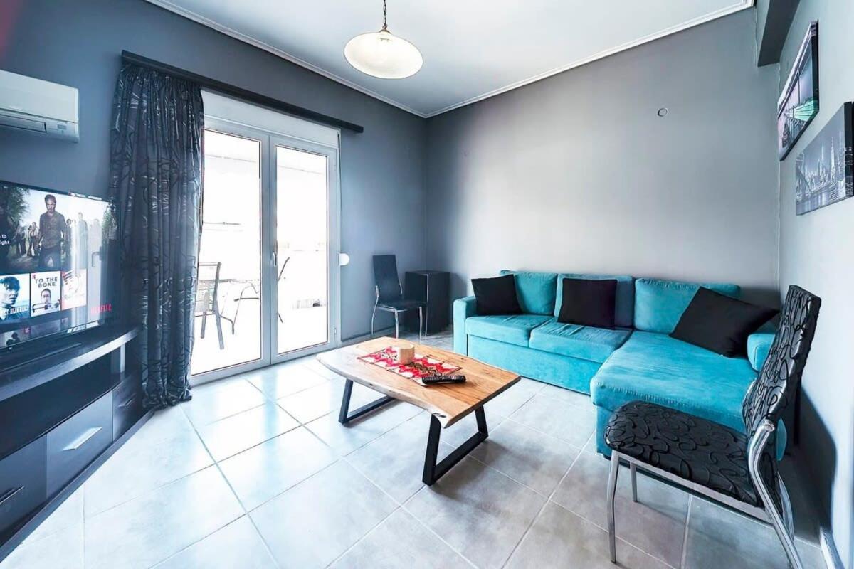 Topfloor Central Apt With Urban Views,3' To Metro Atenas Exterior foto